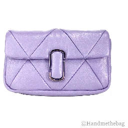 Marc Jacobs The J Marc Daybreak Diamond Quilted Leather Shoulder Crossbody Bag