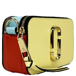 Marc Jacobs The Snapshot Crossbody Bag (Pastel Yellow Multi)