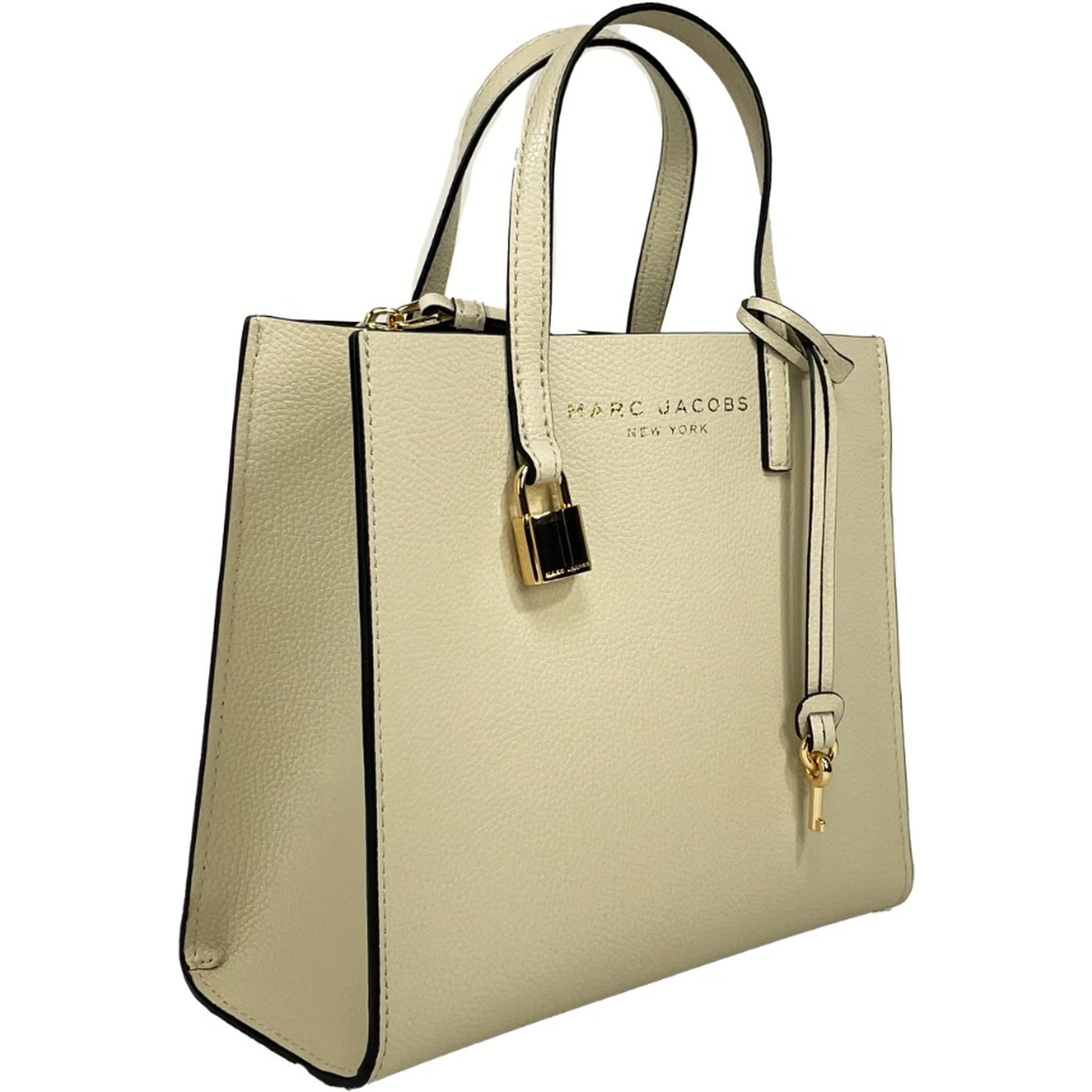 Women'S Mini Pebbled Tote - Marshmallow