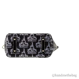 Dooney & Bourke Black Walt Disney World 50th Anniversary Leather Tote Bag