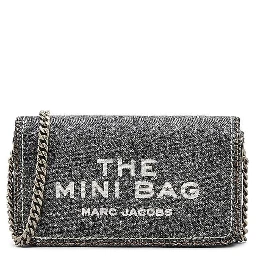 Marc Jacobs The Denim Chain Mini Bag - Black Wash