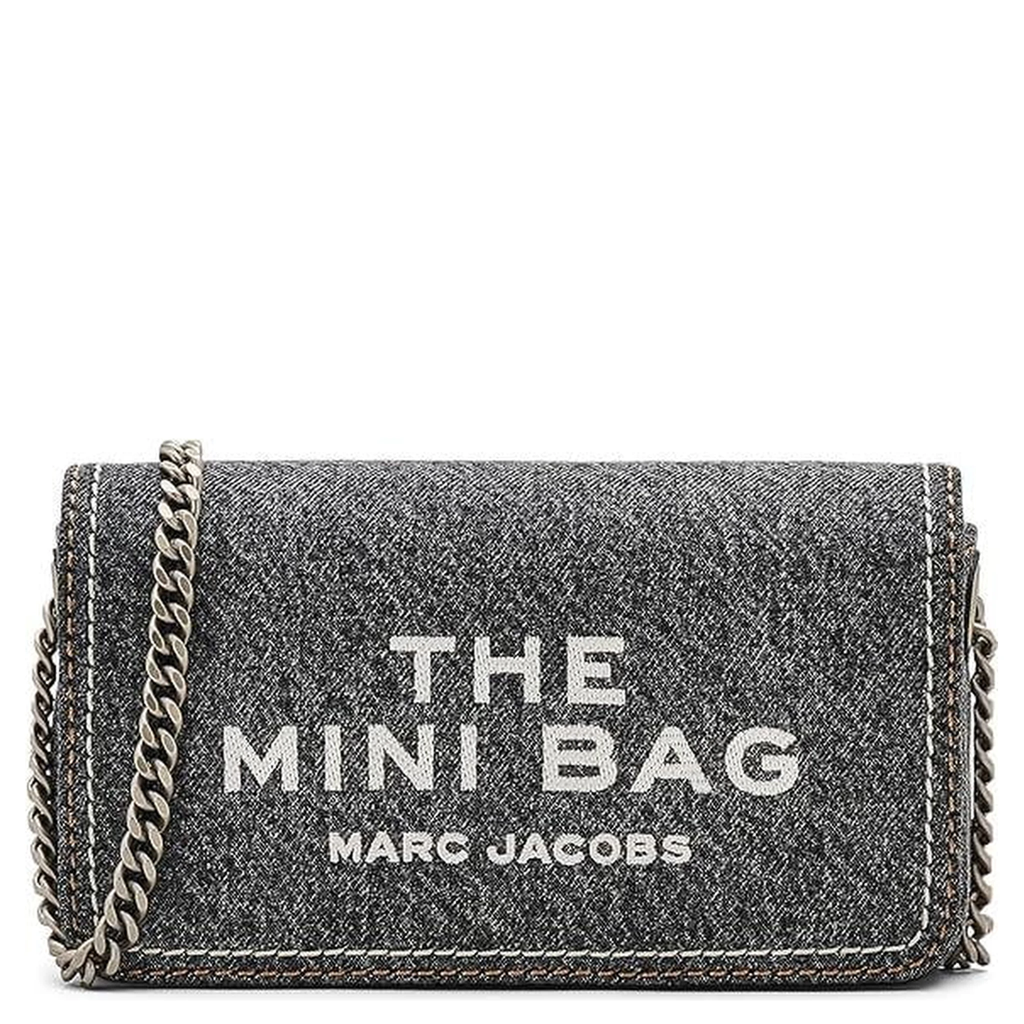 Marc Jacobs The Denim Chain Mini Bag - Black Wash