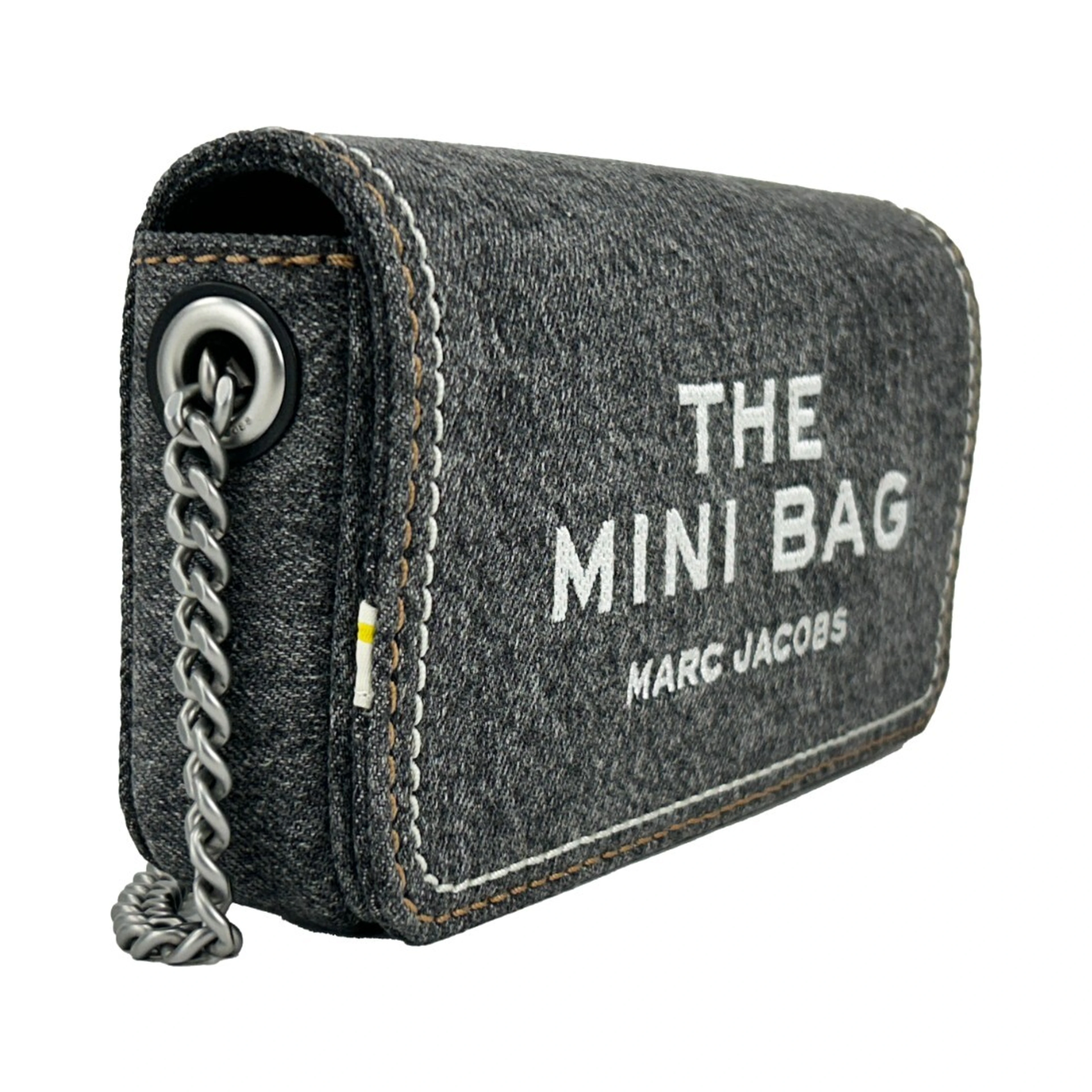Marc Jacobs The Denim Chain Mini Bag - Black Wash