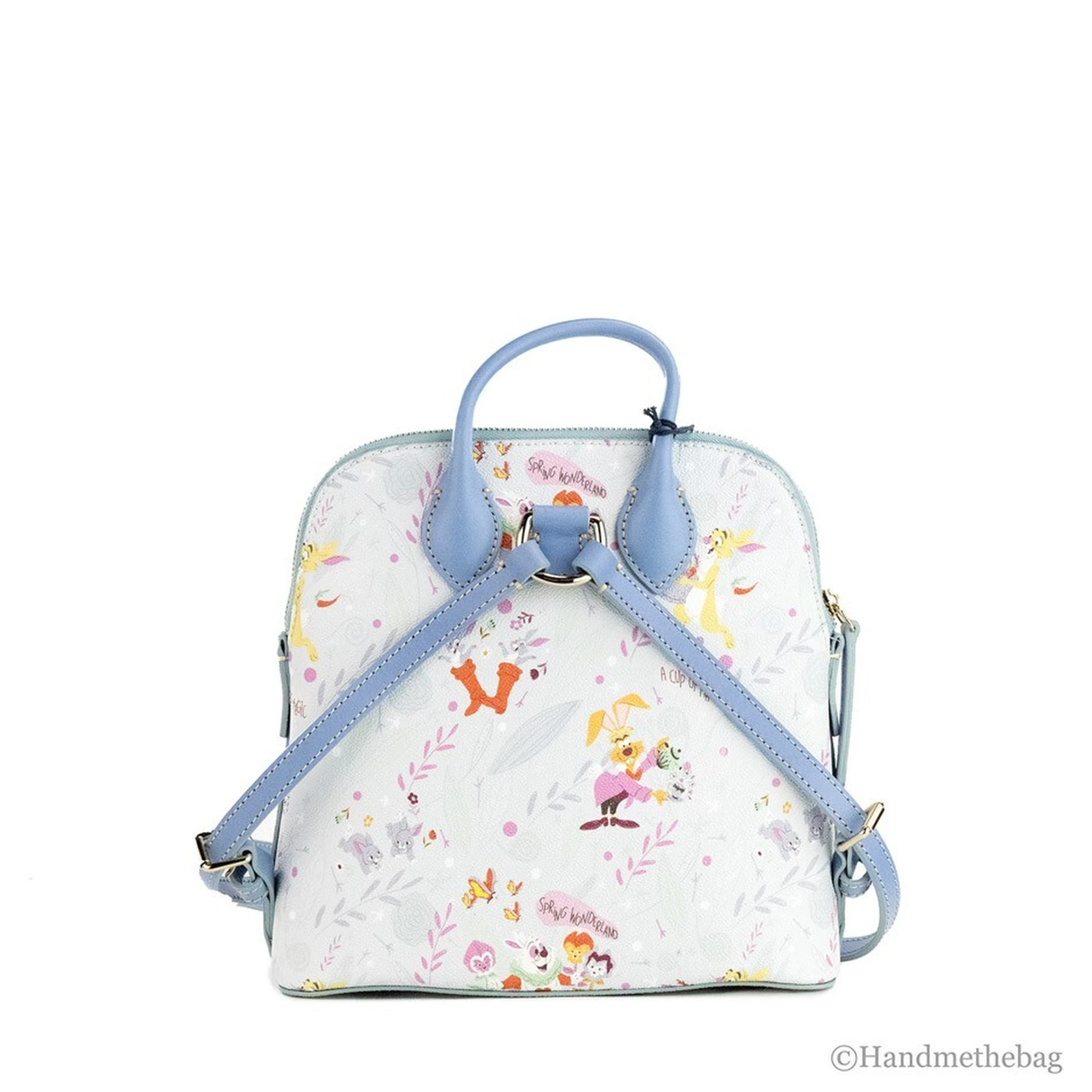 Dooney & Bourke Disney Reigning Rabbits Small Top Handle Backpack Bag