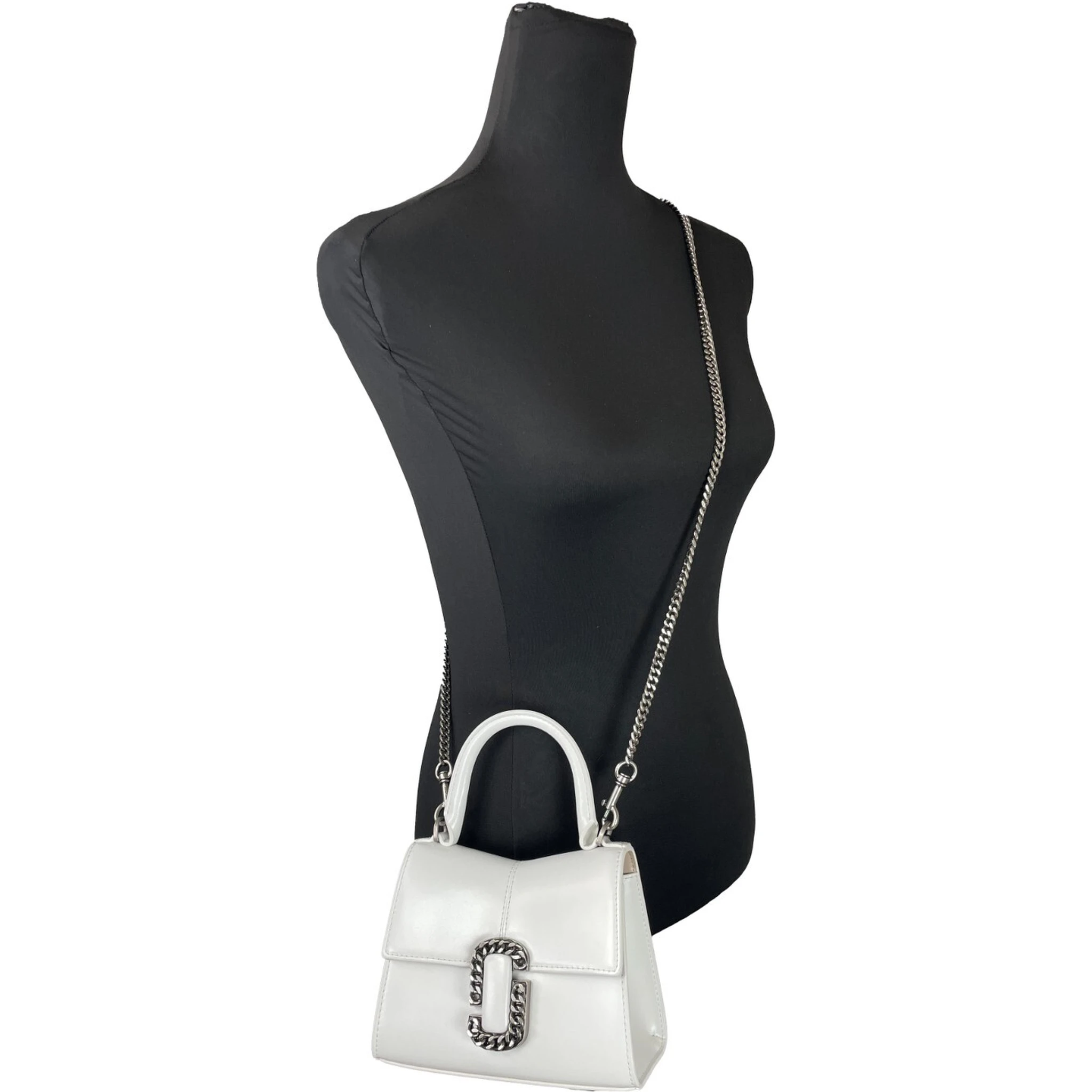 Marc Jacobs The St Marc Mini Top Handle Satchel Crossbody Bag