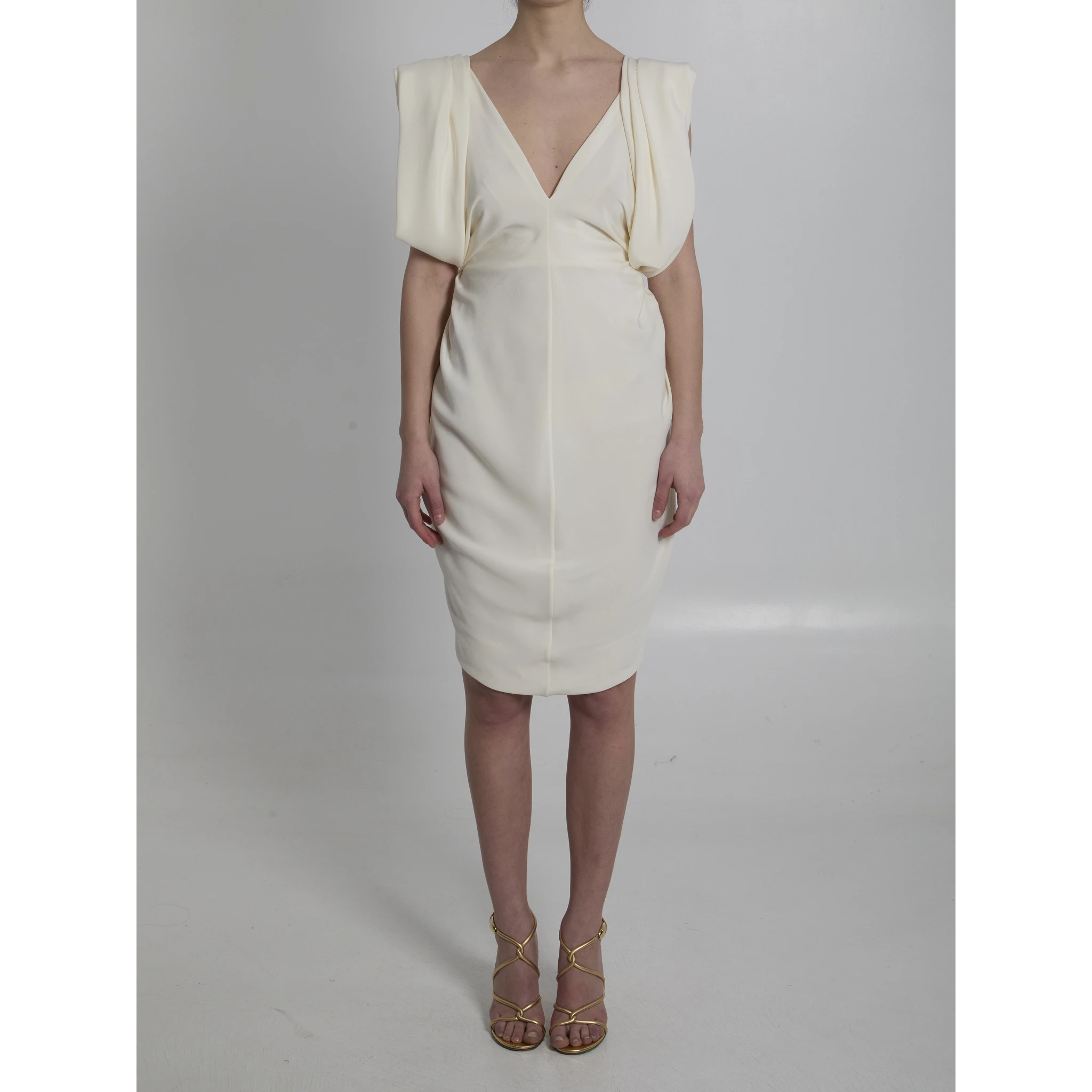 Crepe marocaine cocktail dress