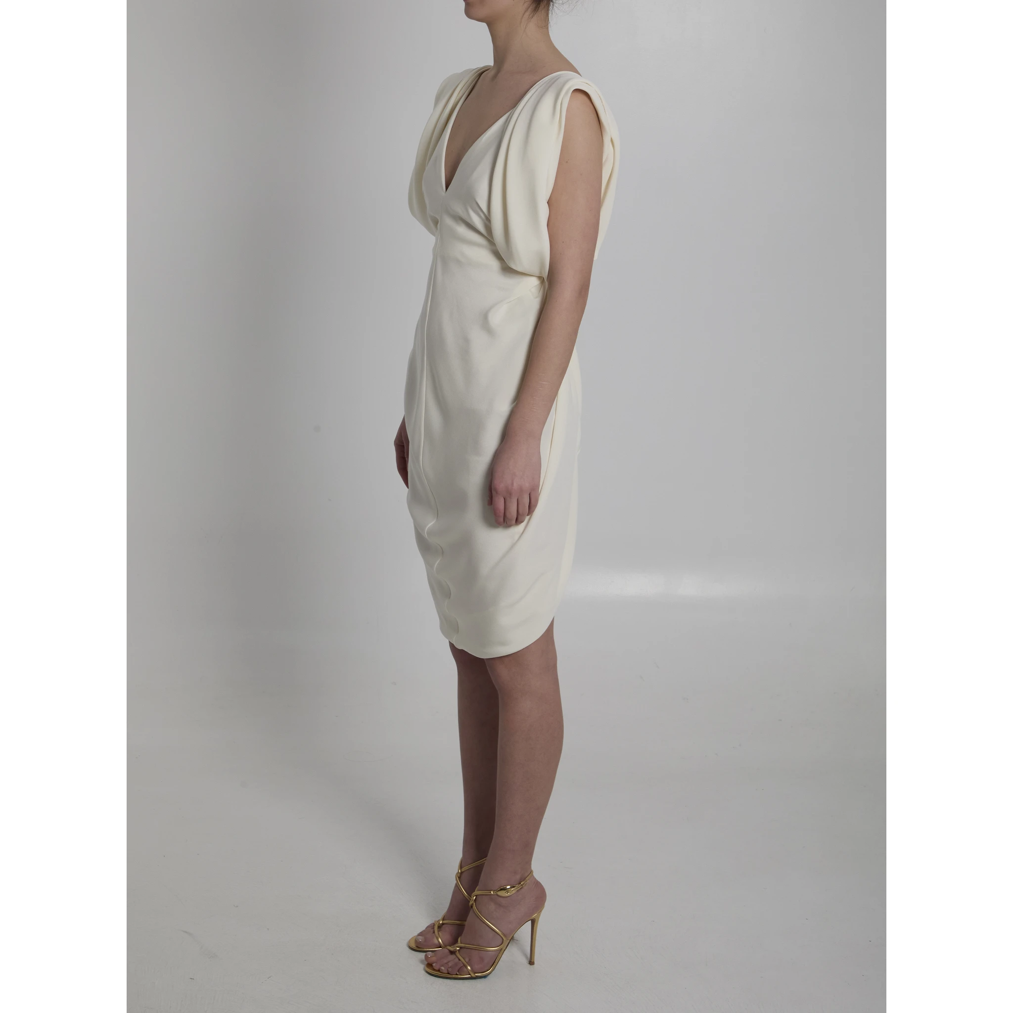 Crepe marocaine cocktail dress