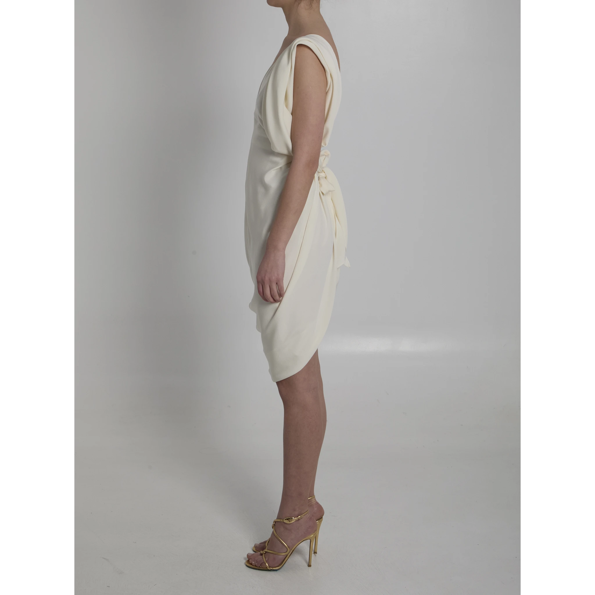 Crepe marocaine cocktail dress