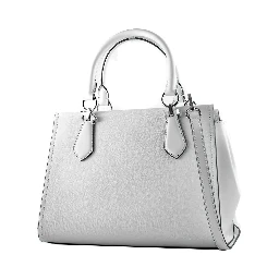 Beige Canvas Handbag