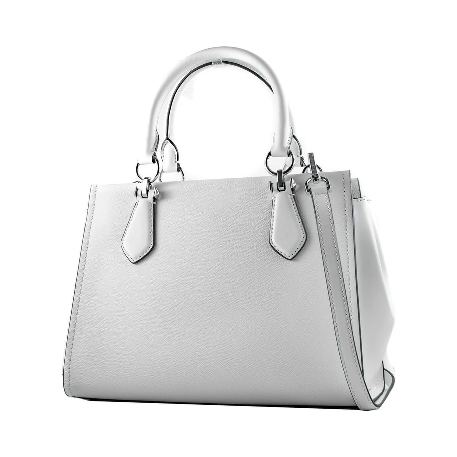 Beige Canvas Handbag