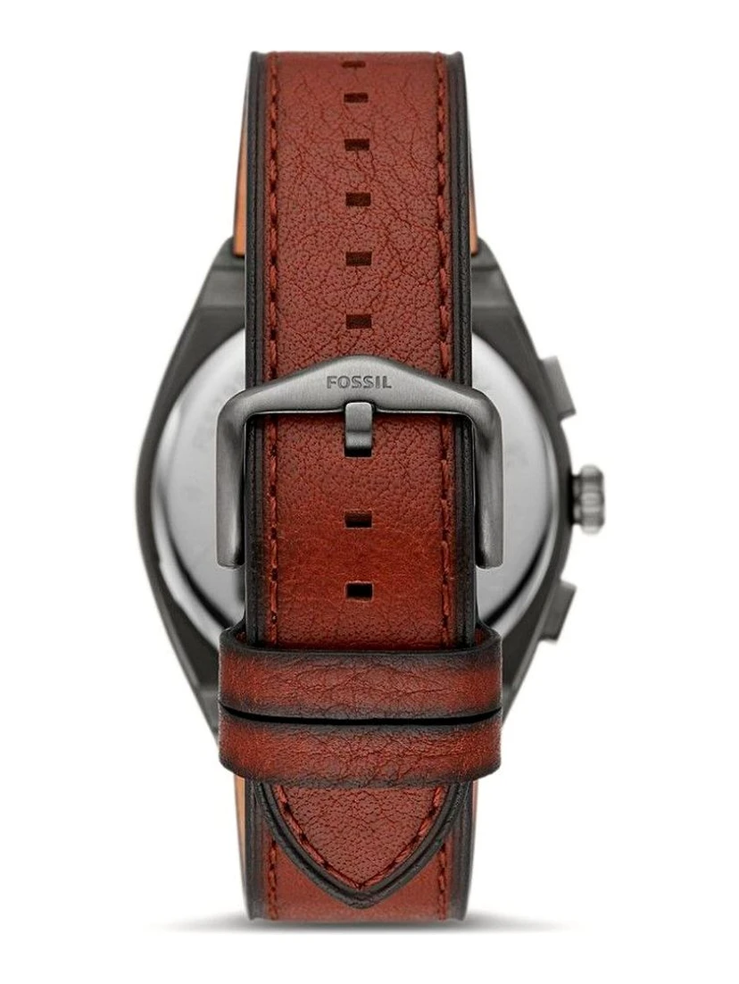 Brown Leather Dress Watch
