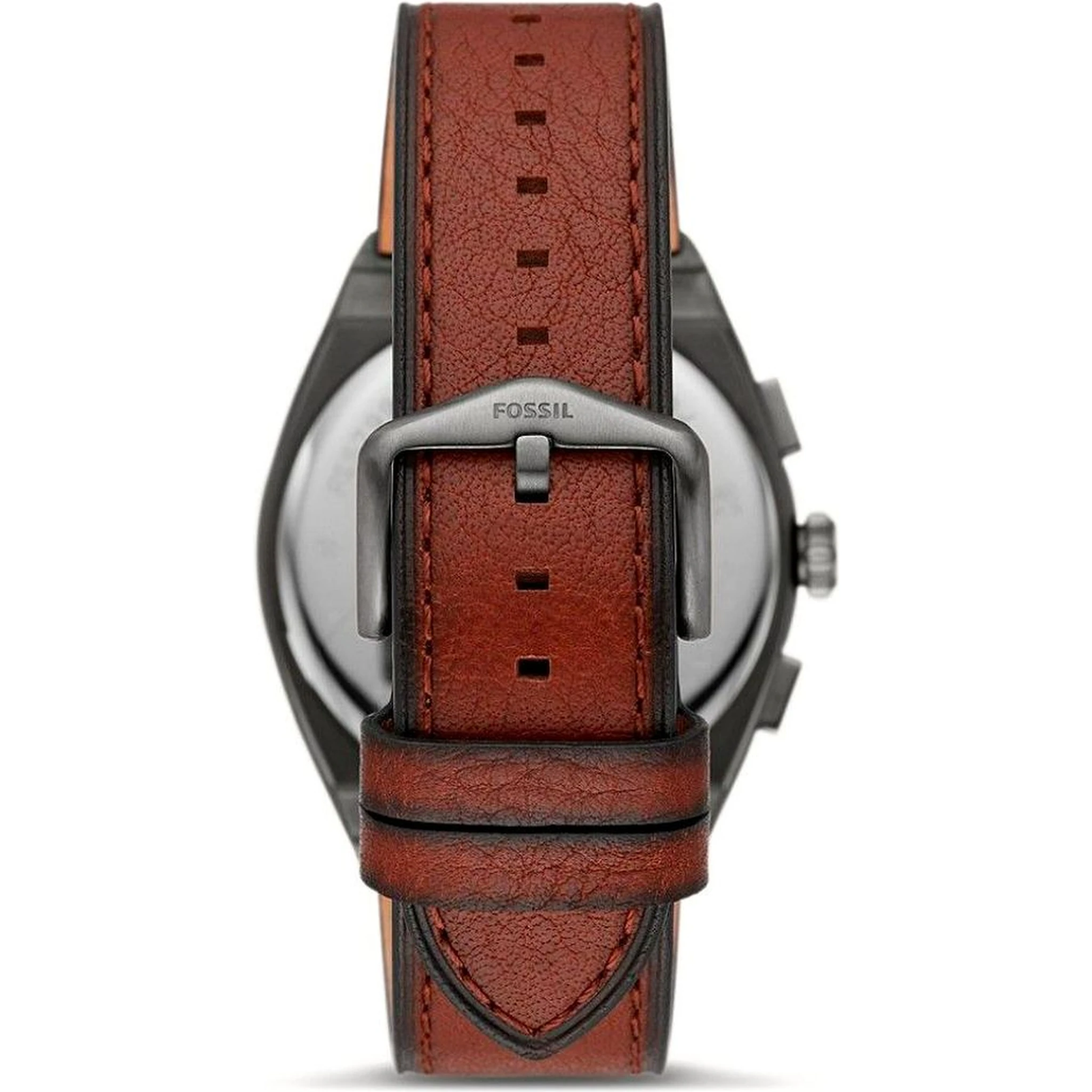 ساعة يد رسمية من الجلد البني