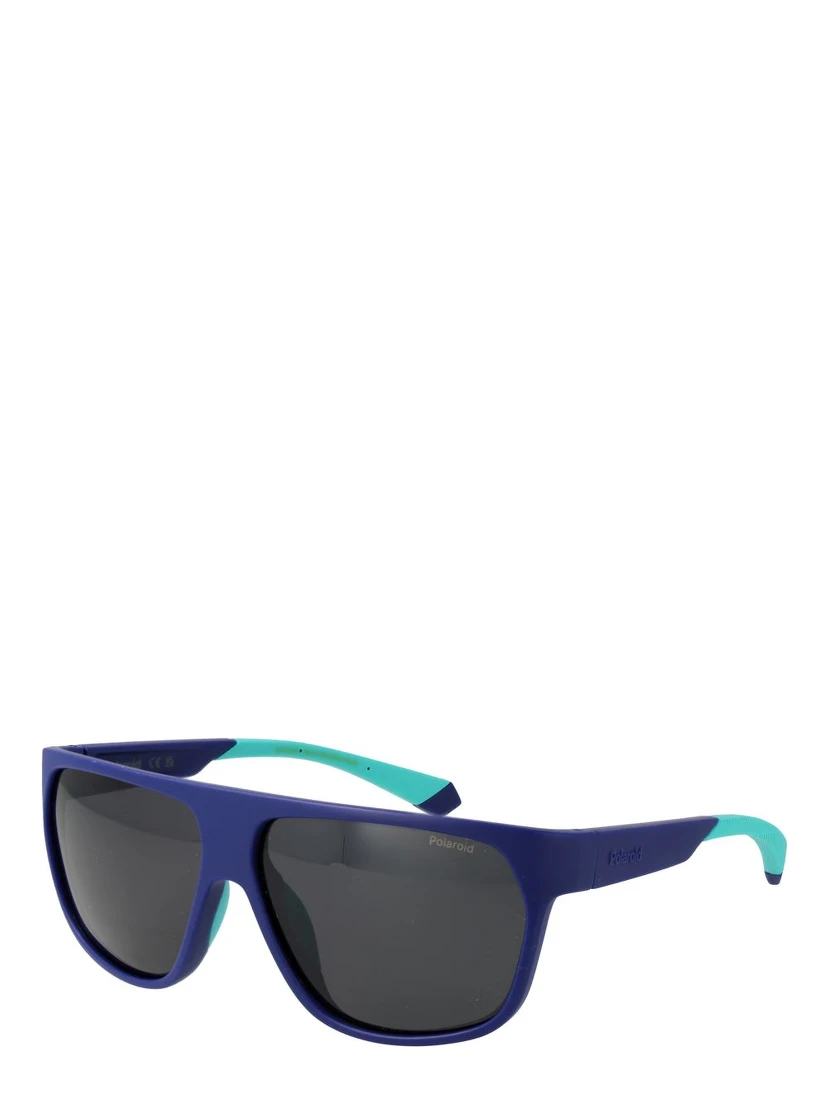 Blue Plastic Sunglasses