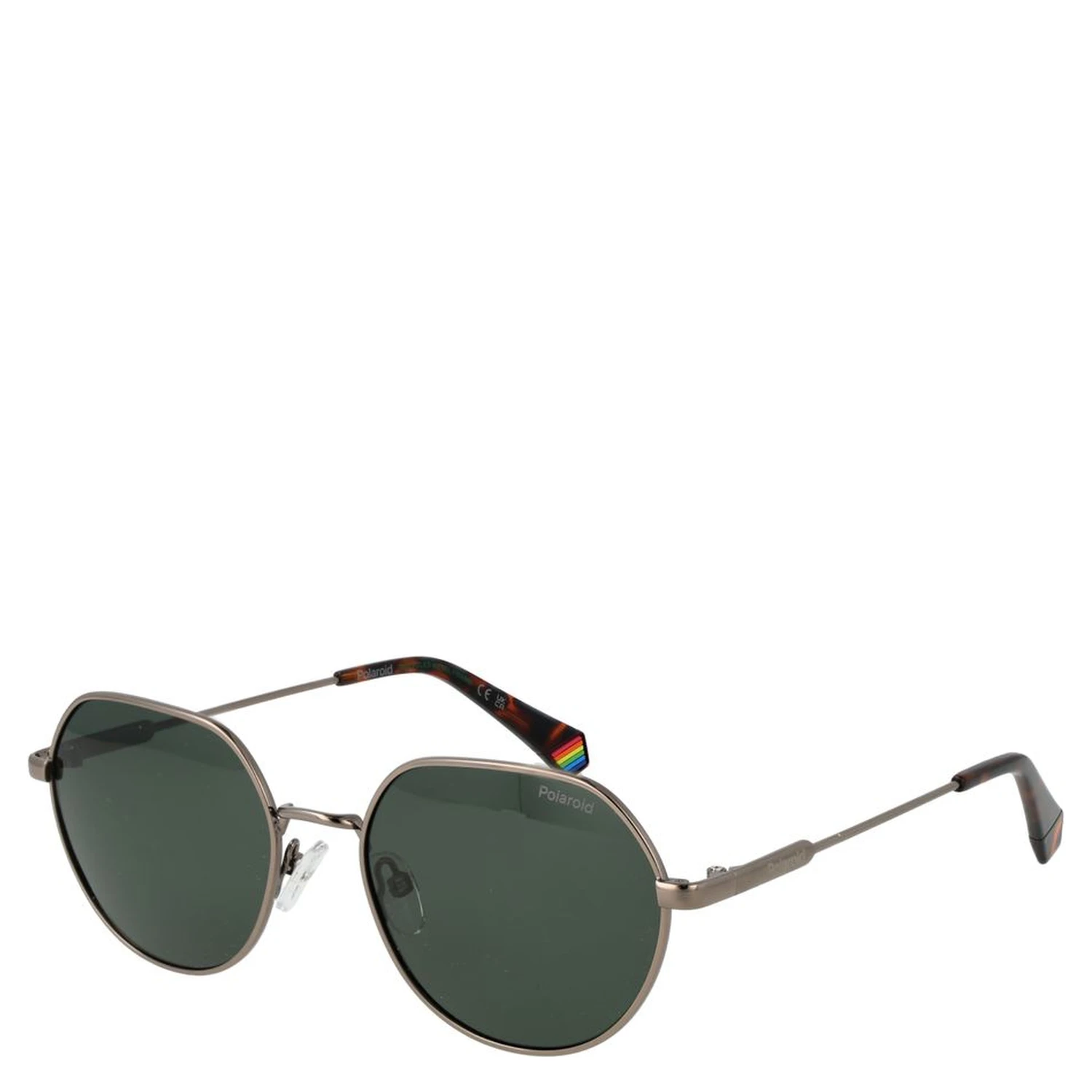 Gray Metal Sunglasses