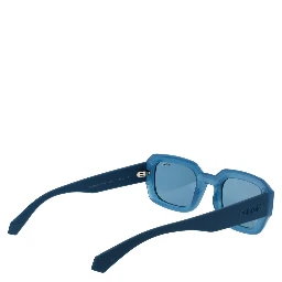 Blue Plastic Sunglasses