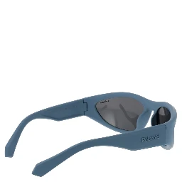 Blue Plastic Sunglasses