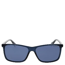 Blue Plastic Sunglasses