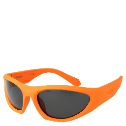 Orange Plastic Sunglasses