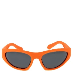 Orange Plastic Sunglasses