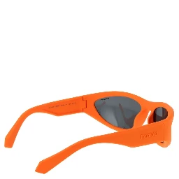 Orange Plastic Sunglasses