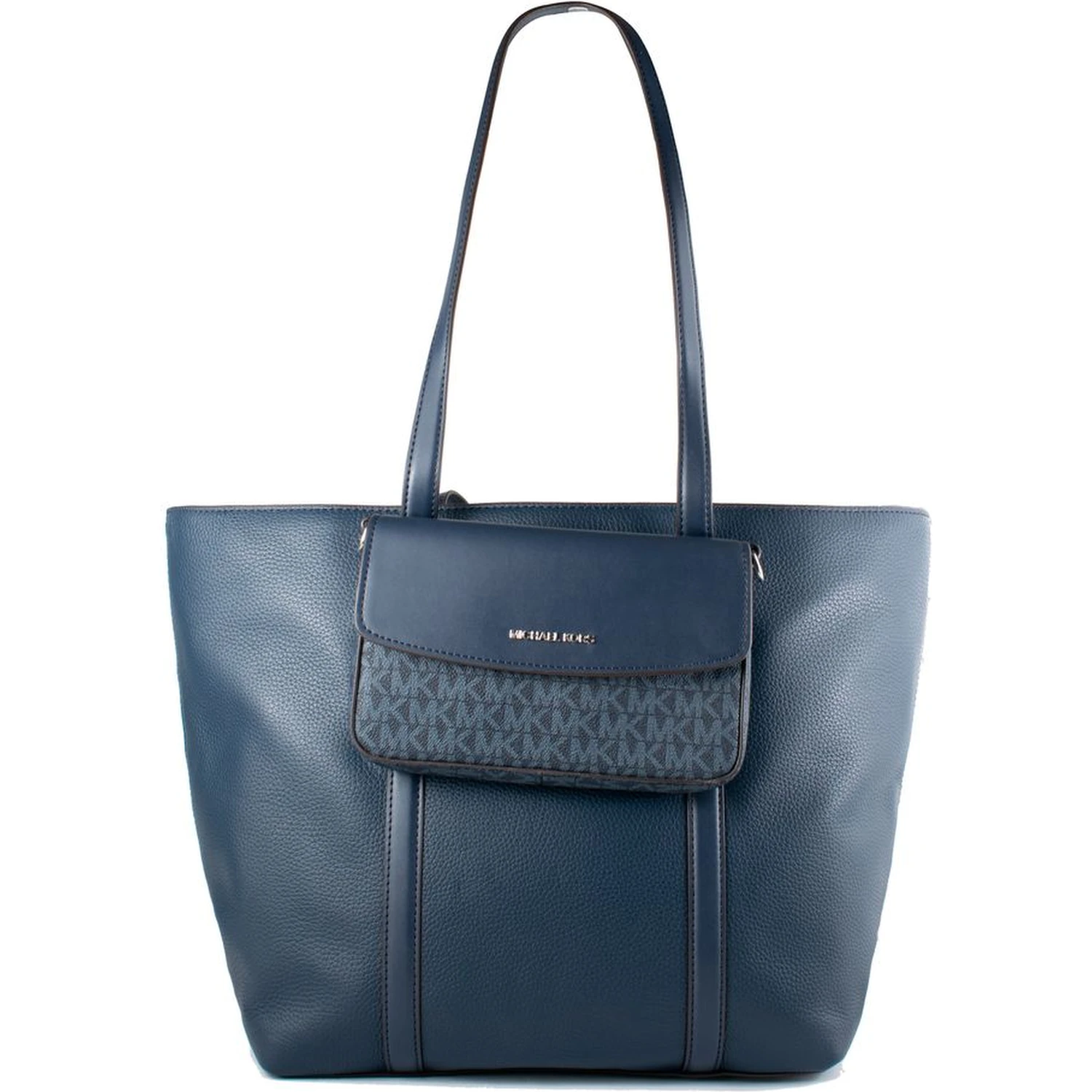 Blue Fur Handbag