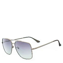 Gray Metal Sunglasses