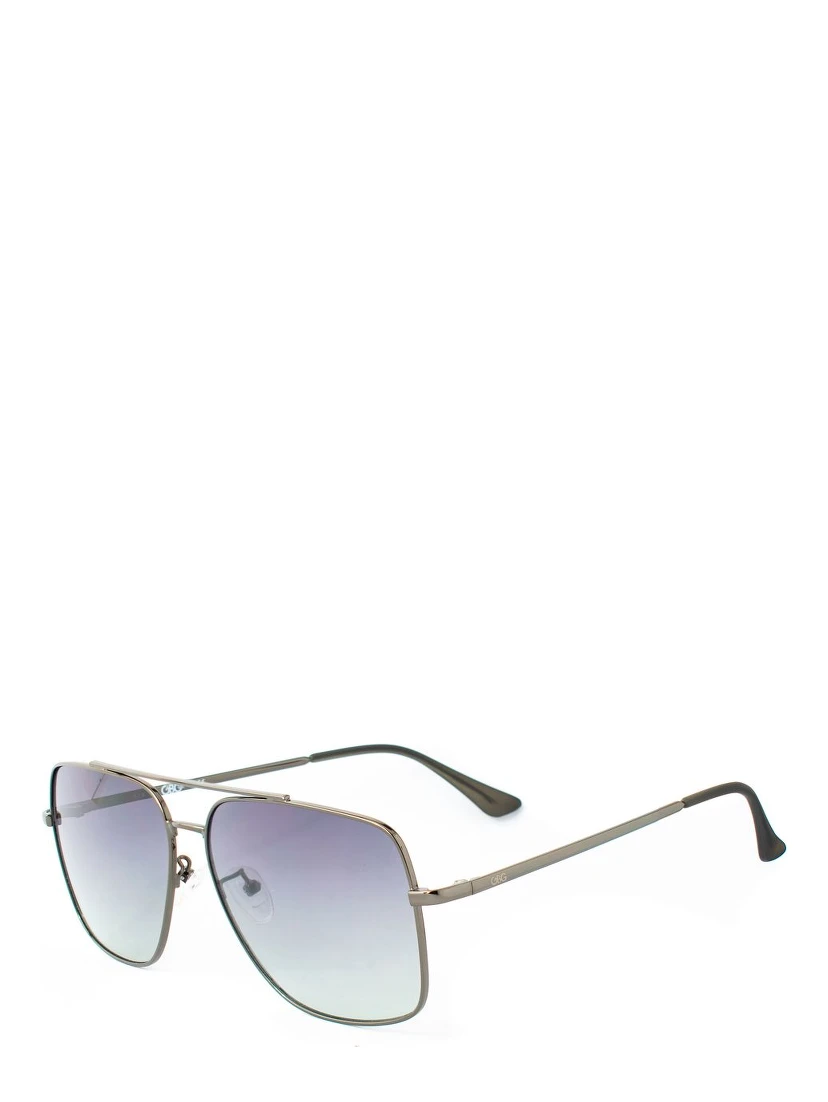 Gray Metal Sunglasses