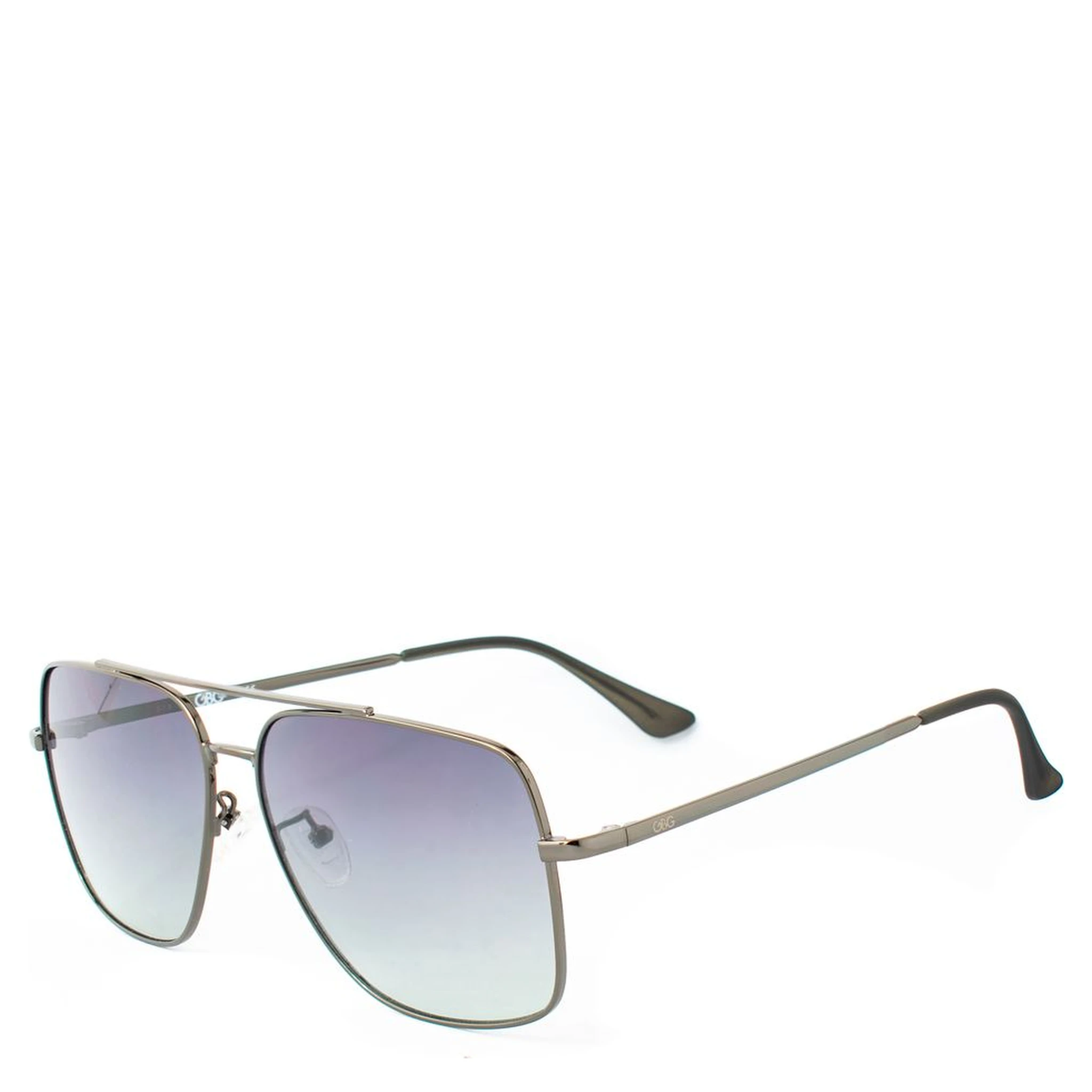 Gray Metal Sunglasses