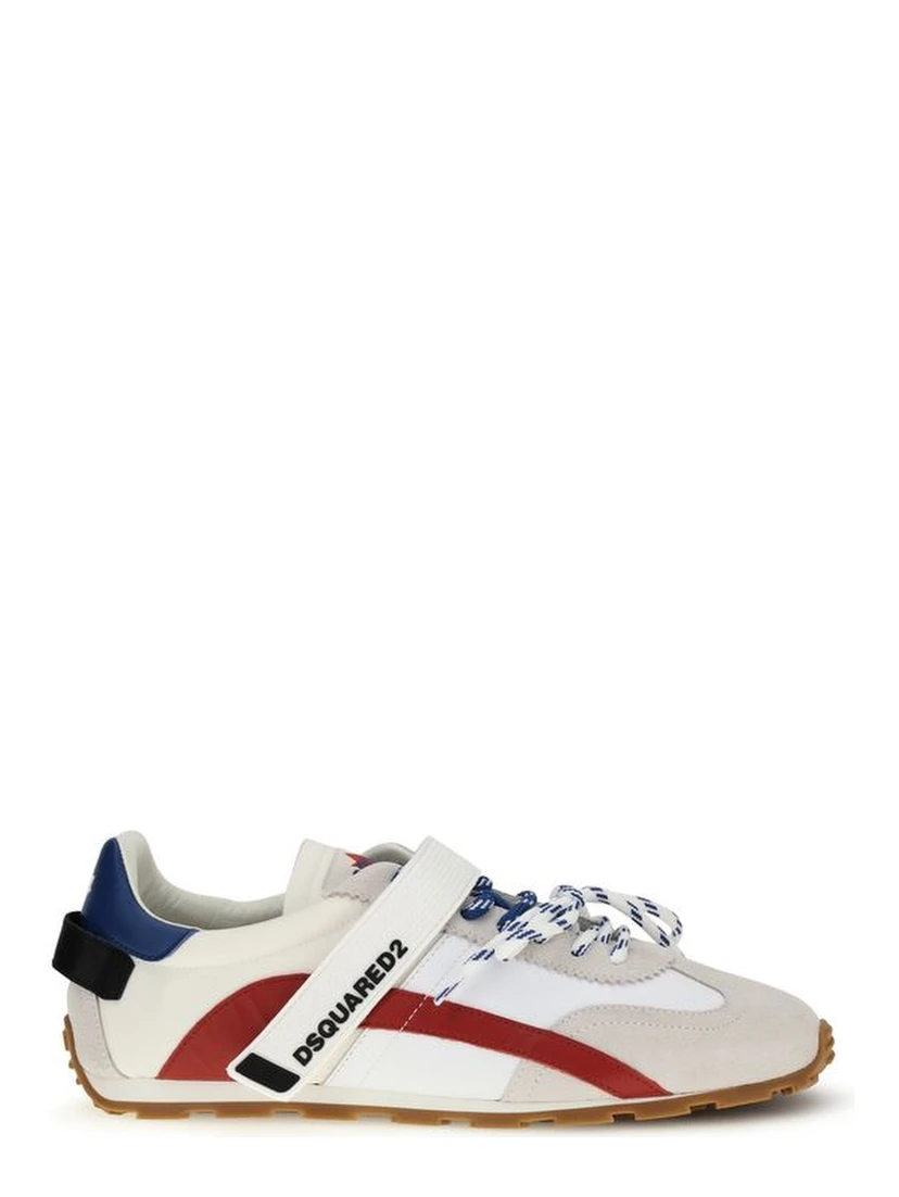 Multicolor Calf Leather Bos Taurus Sneakers