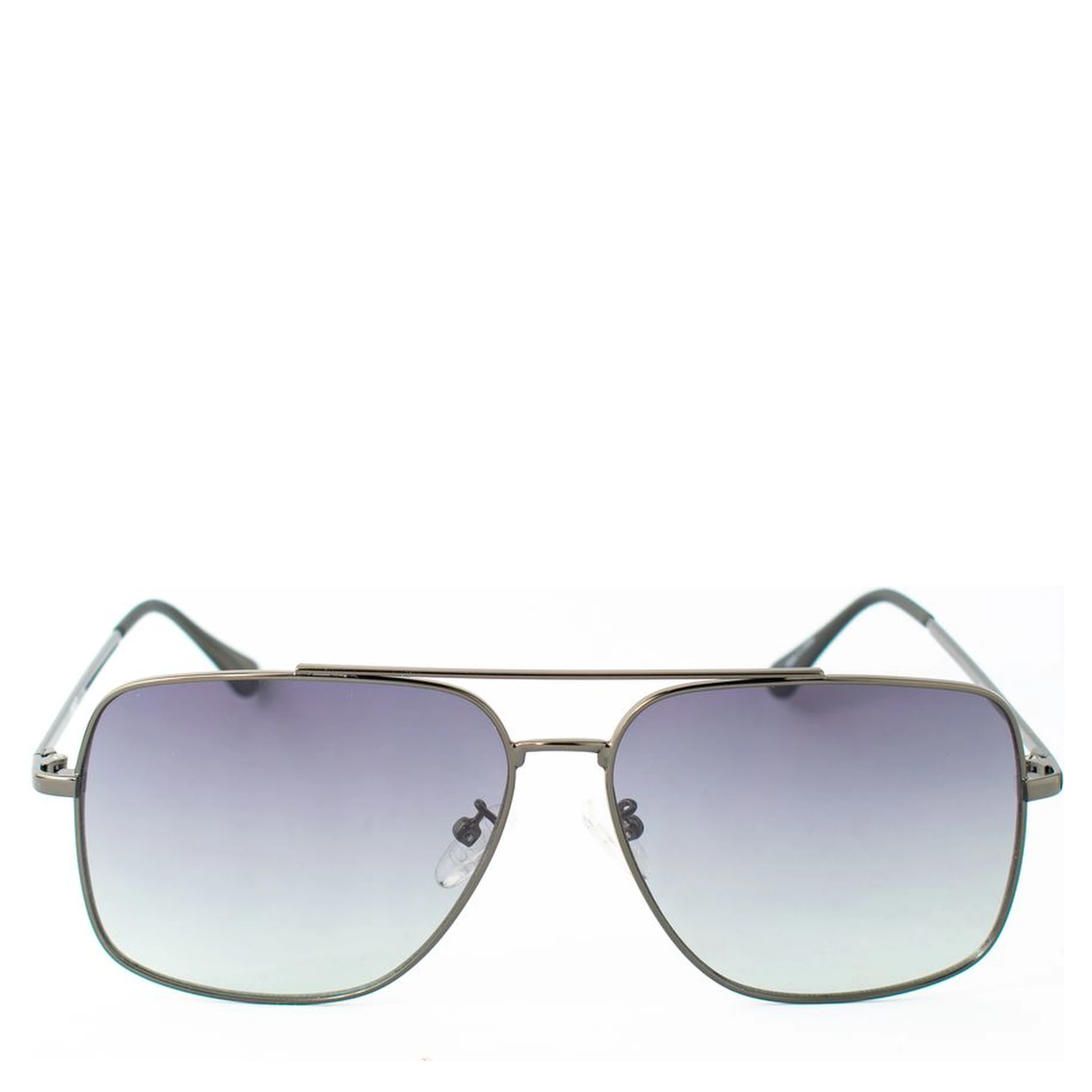 Gray Metal Sunglasses