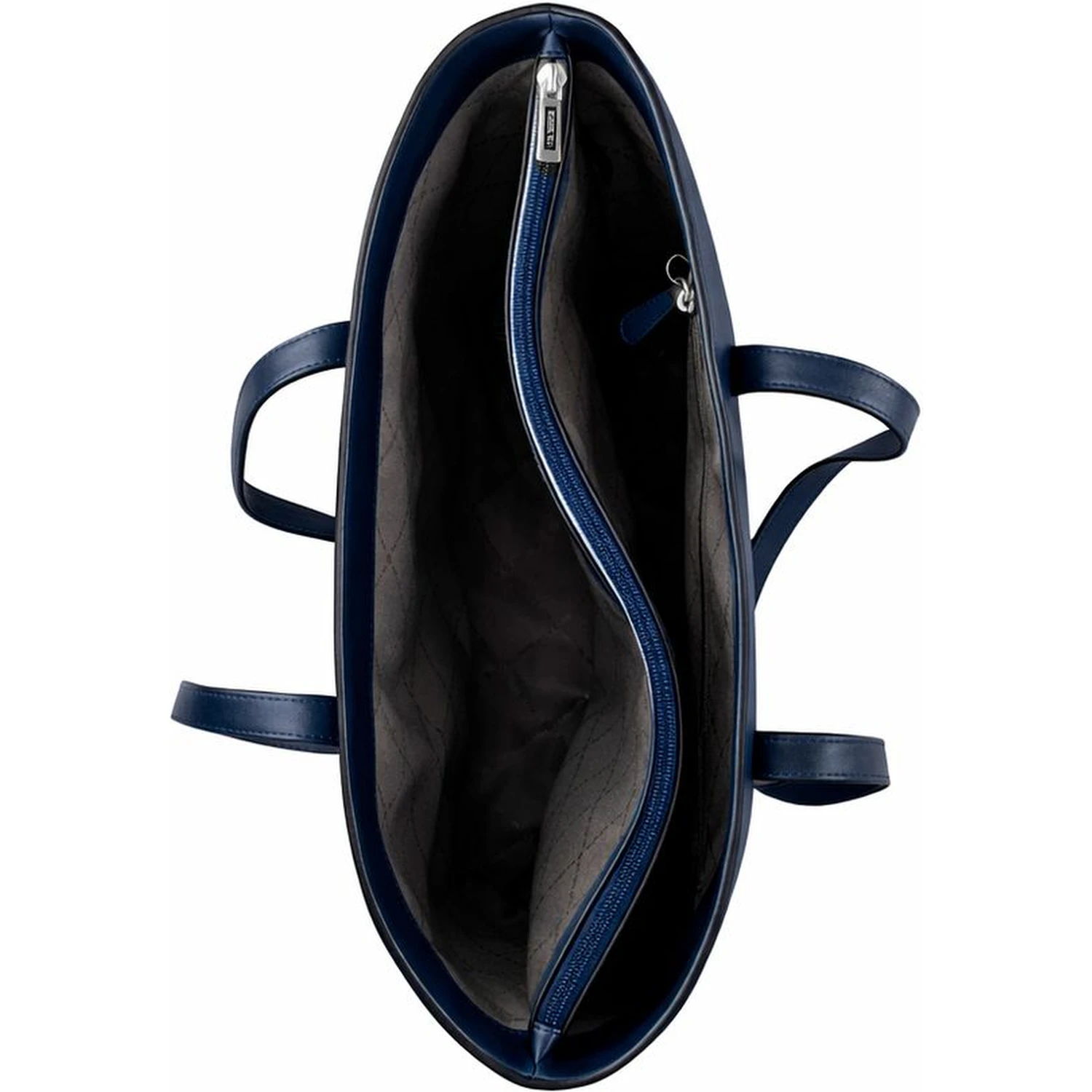 Blue Fur Handbag