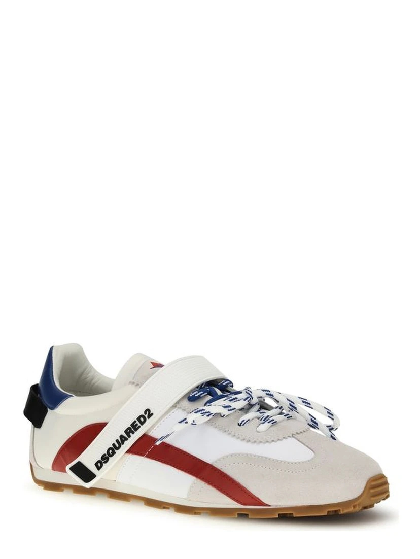 Multicolor Calf Leather Bos Taurus Sneakers