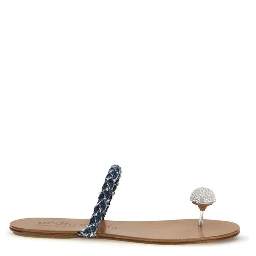 Brown Calf Leather Bos Taurus Sandals