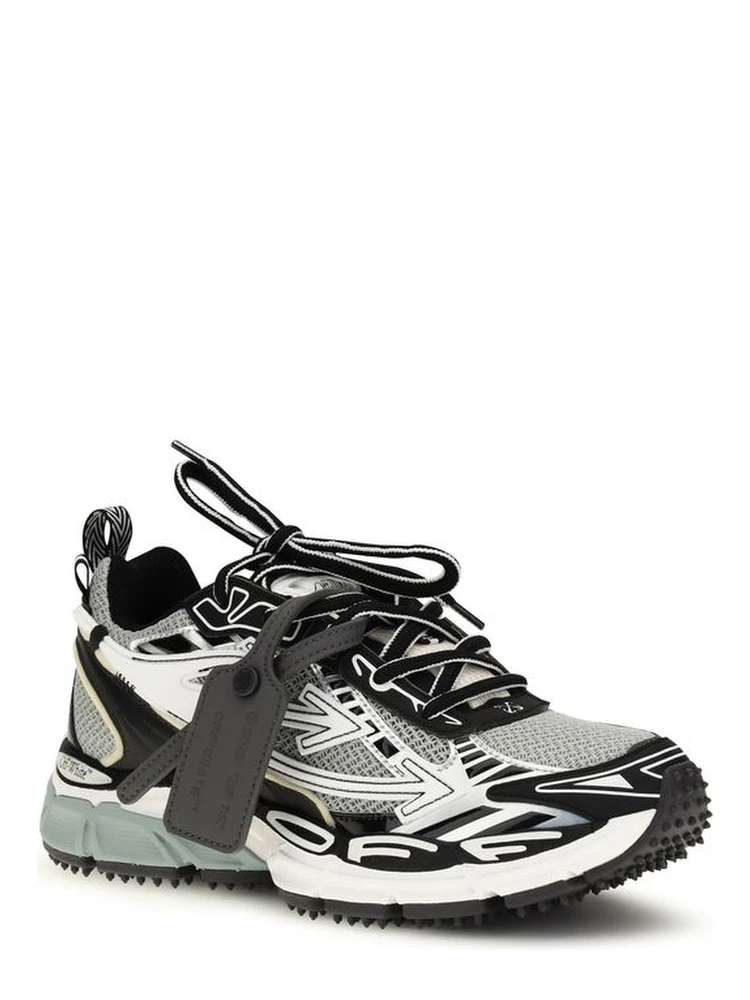 Gray Polyurethane Athletic Sneakers alternative