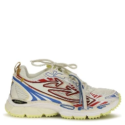 Multicolor Polyester Athletic Sneakers