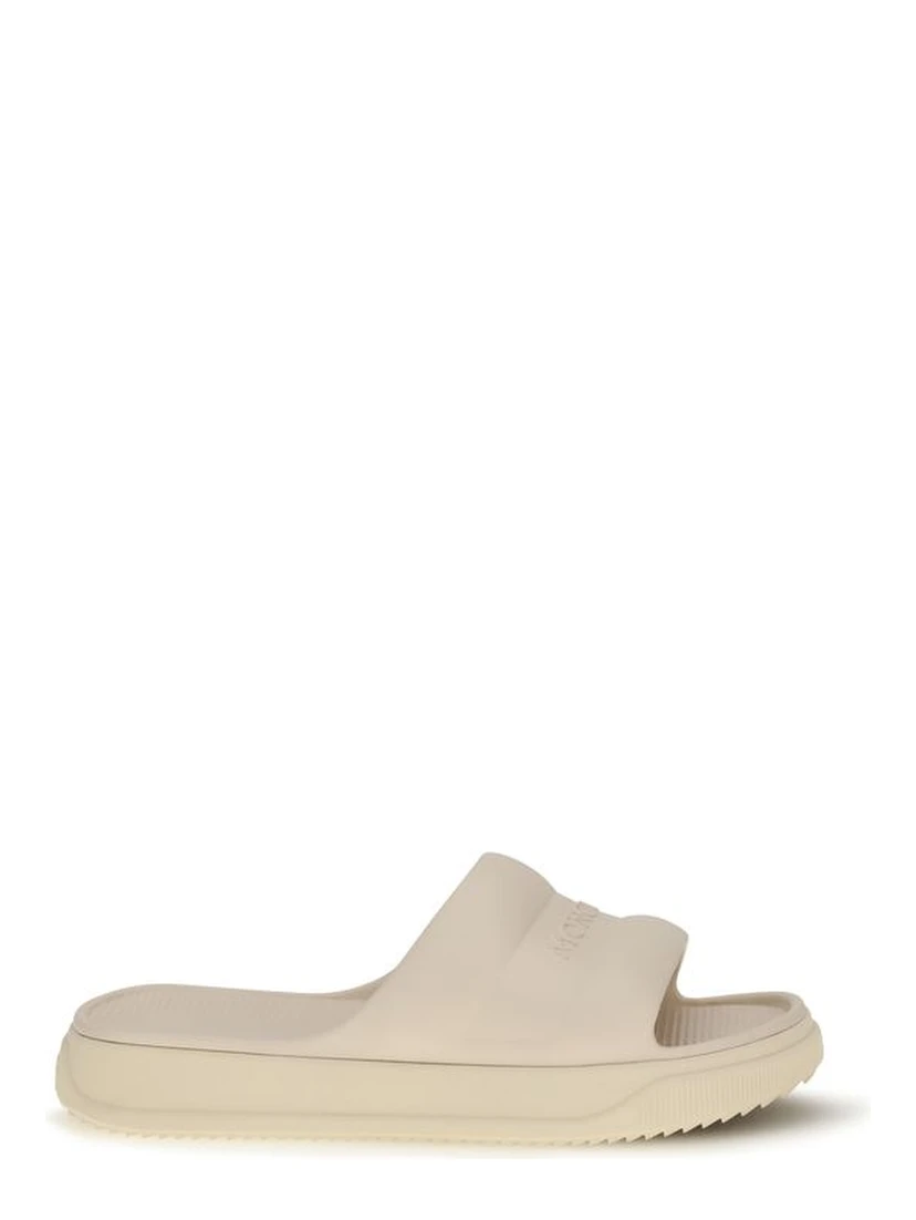 Beige Rubber Sandals