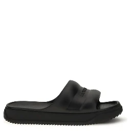 Black Rubber Sandals