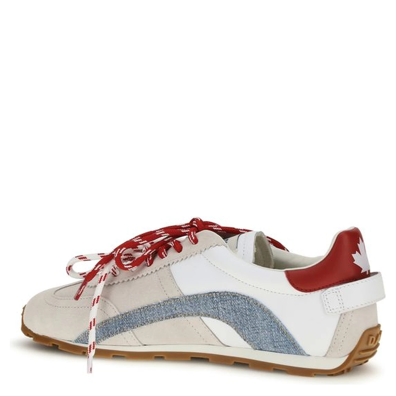 Multicolor Calf Leather Bos Taurus Low Top Sneakers