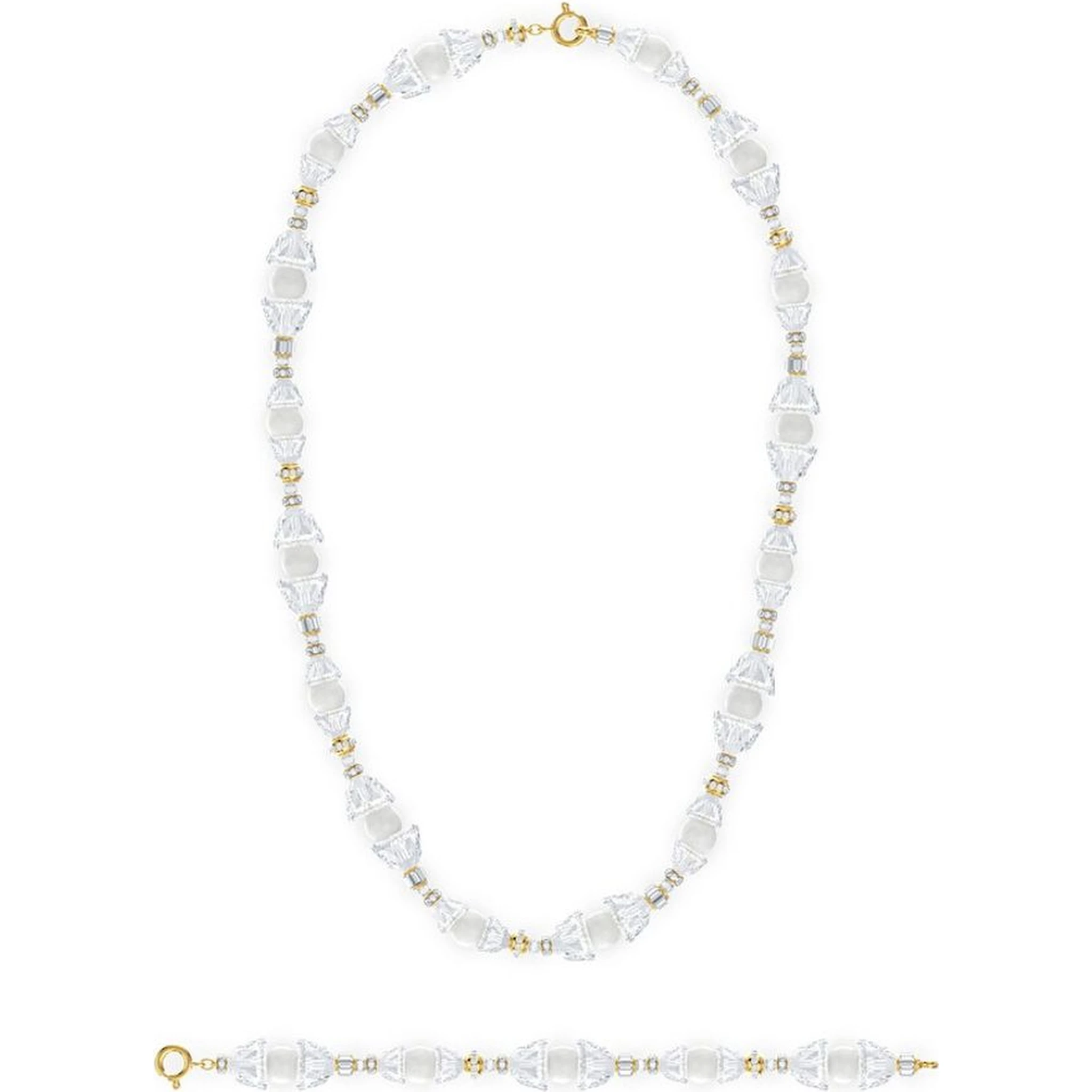 Transparent Glass Bracelet