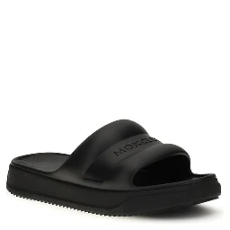 Black Rubber Sandals