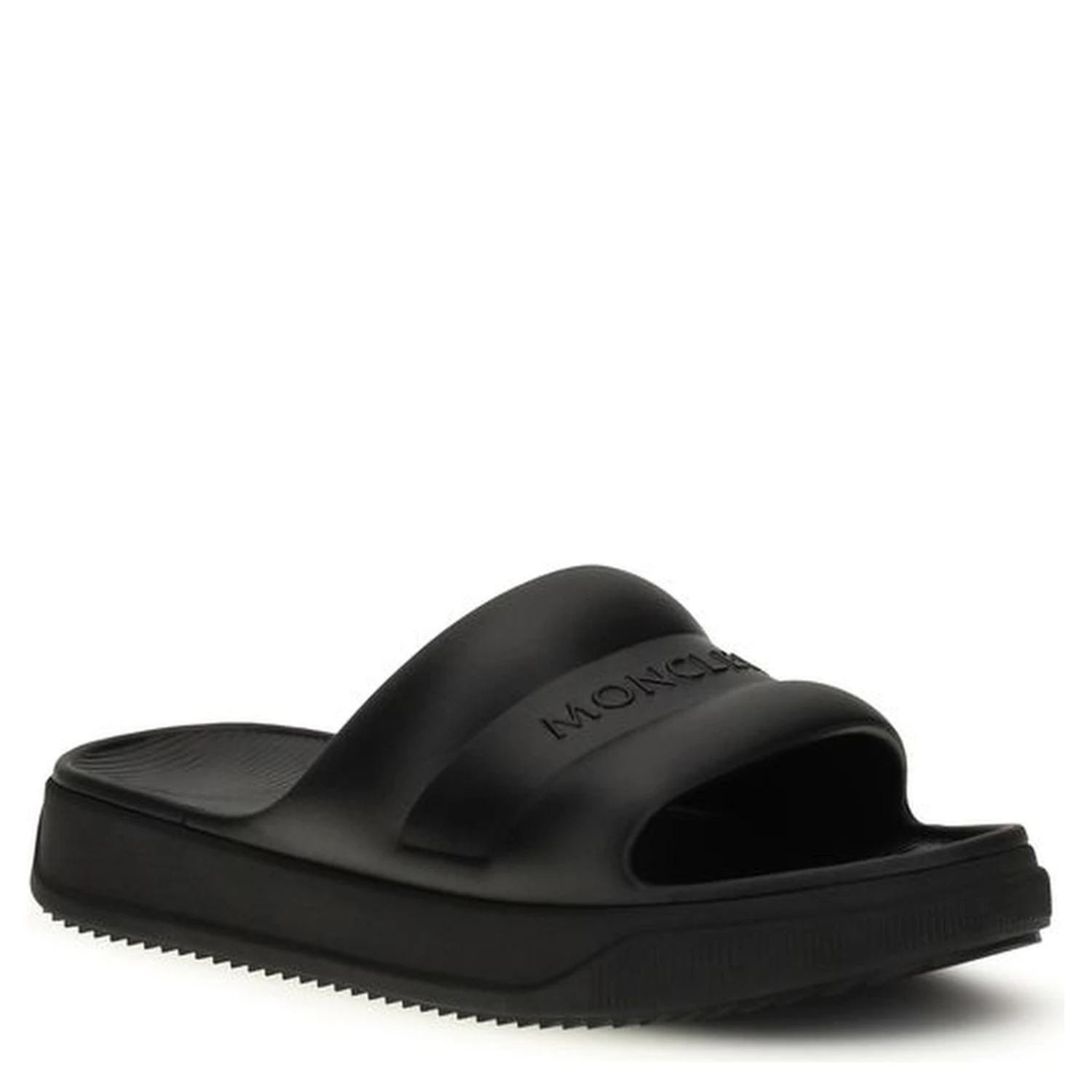 Black Rubber Sandals
