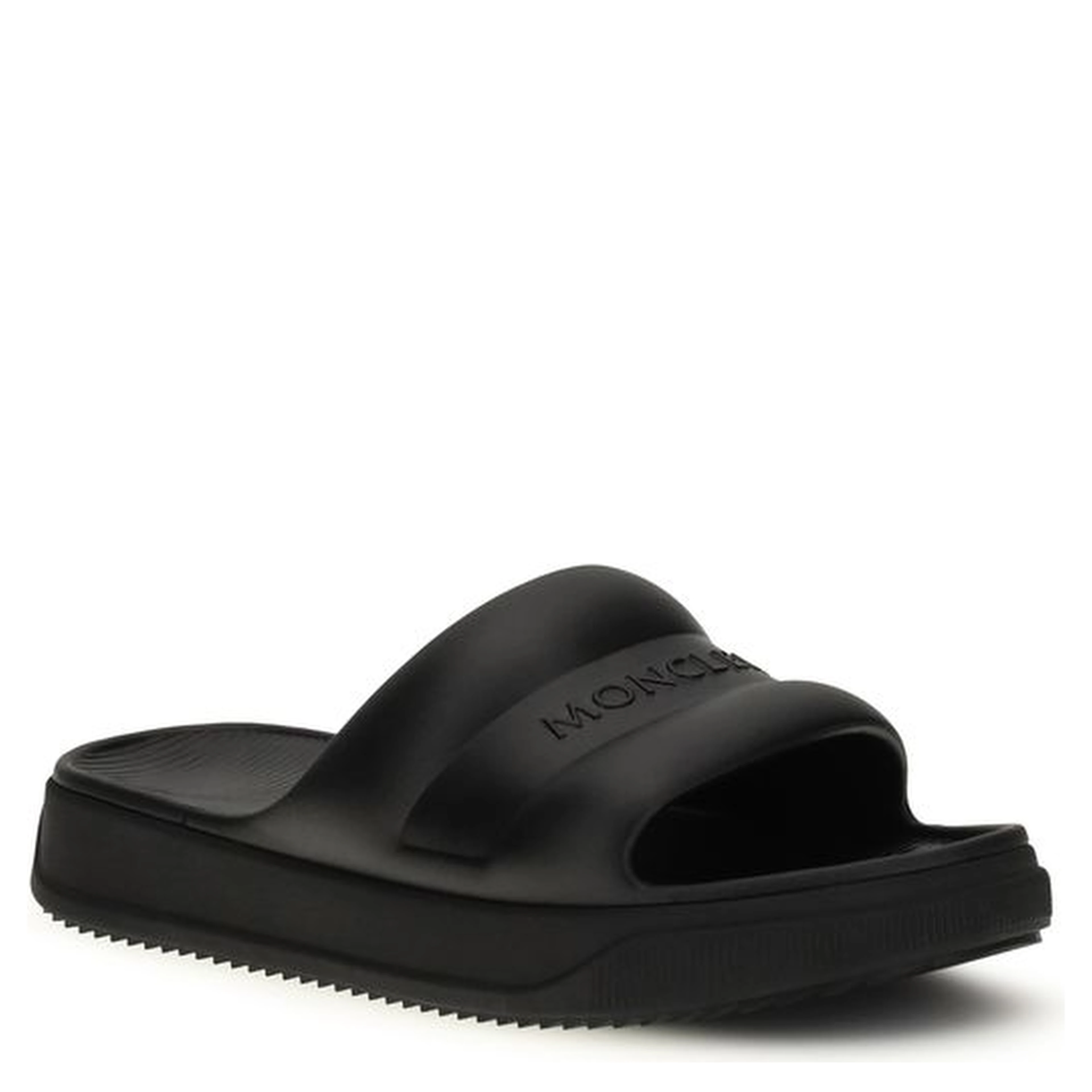 Black Rubber Sandals