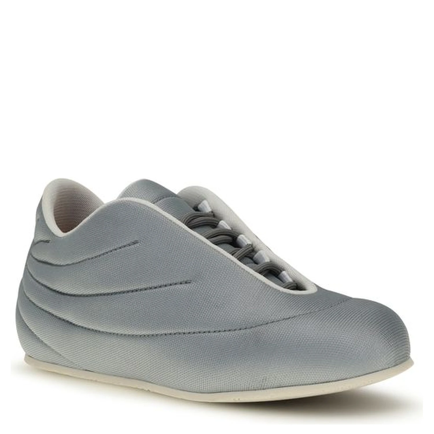Gray Polyester Sneakers