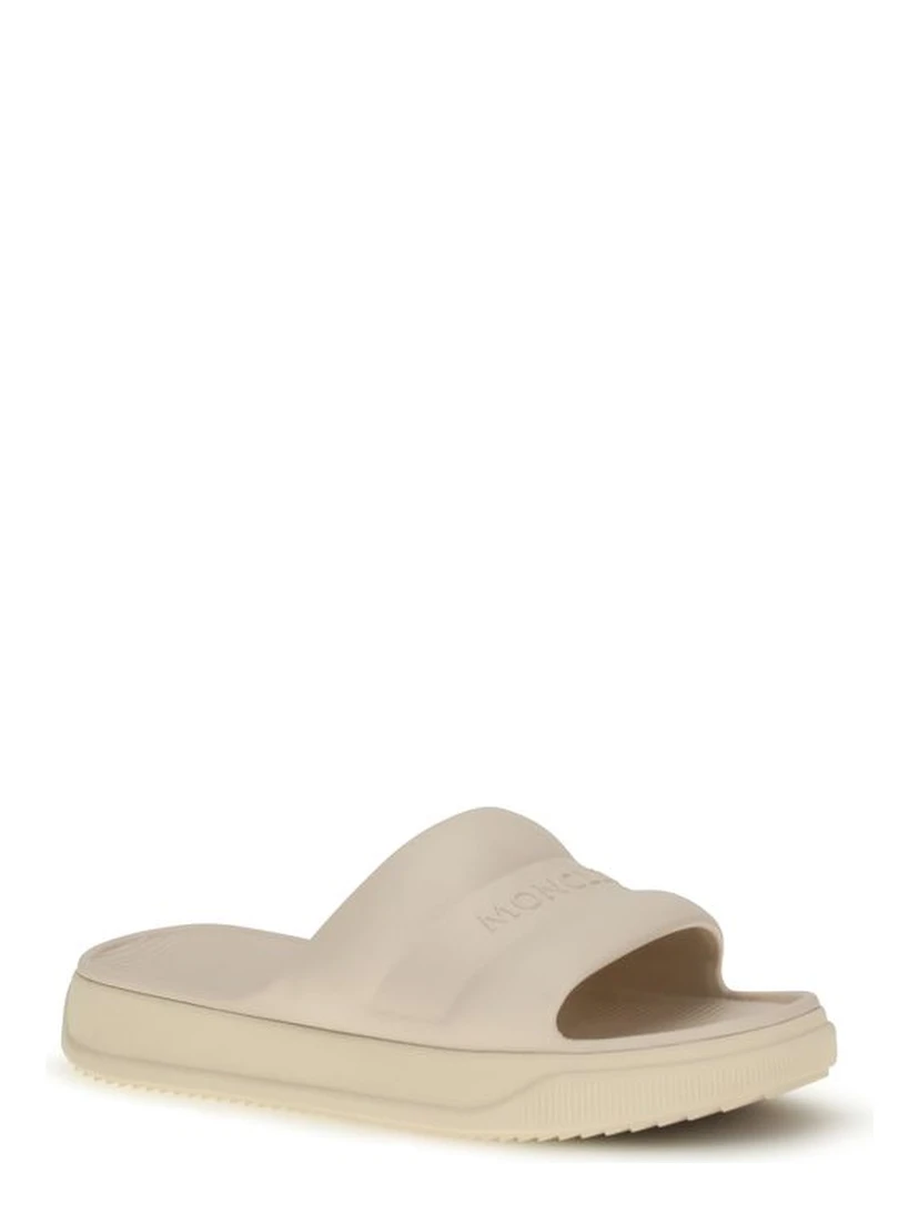 Beige Rubber Sandals