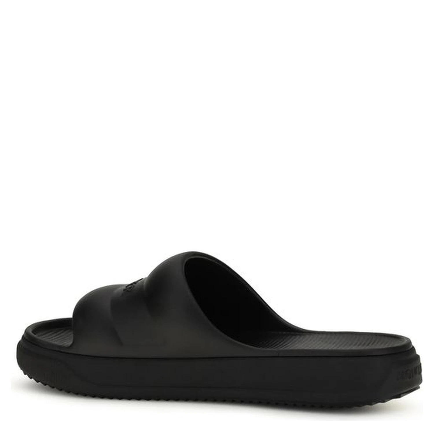 Black Rubber Sandals