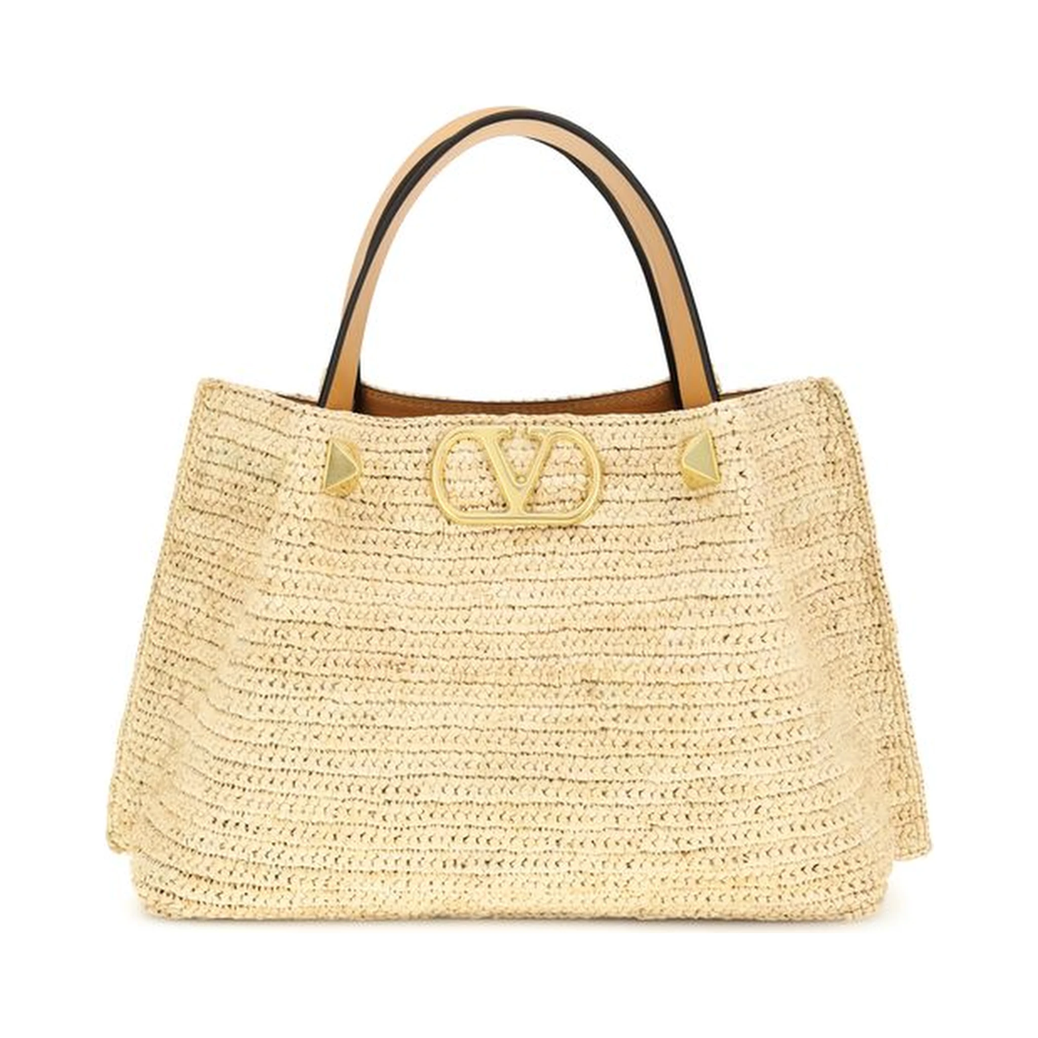 Natural Raffia Shoulder Bag