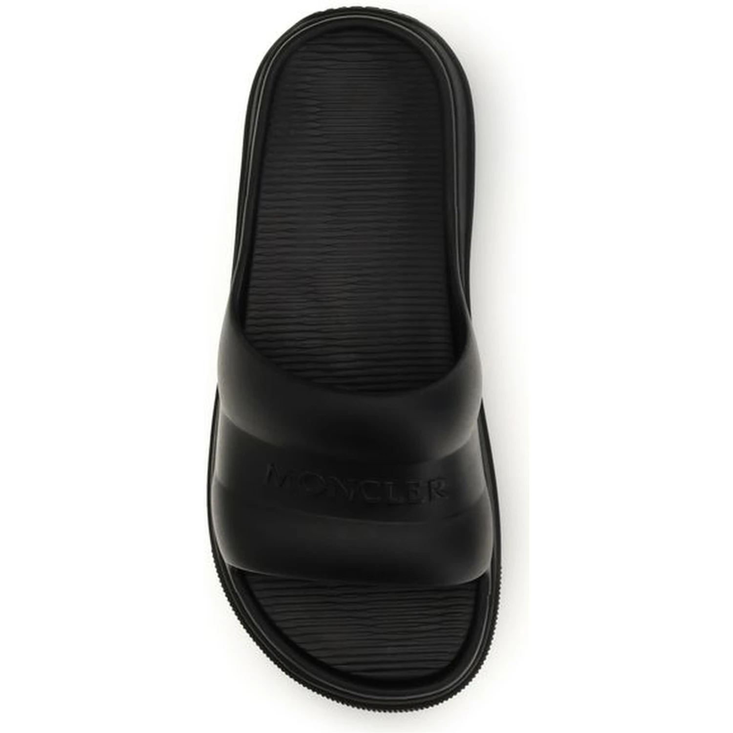 Black Rubber Sandals