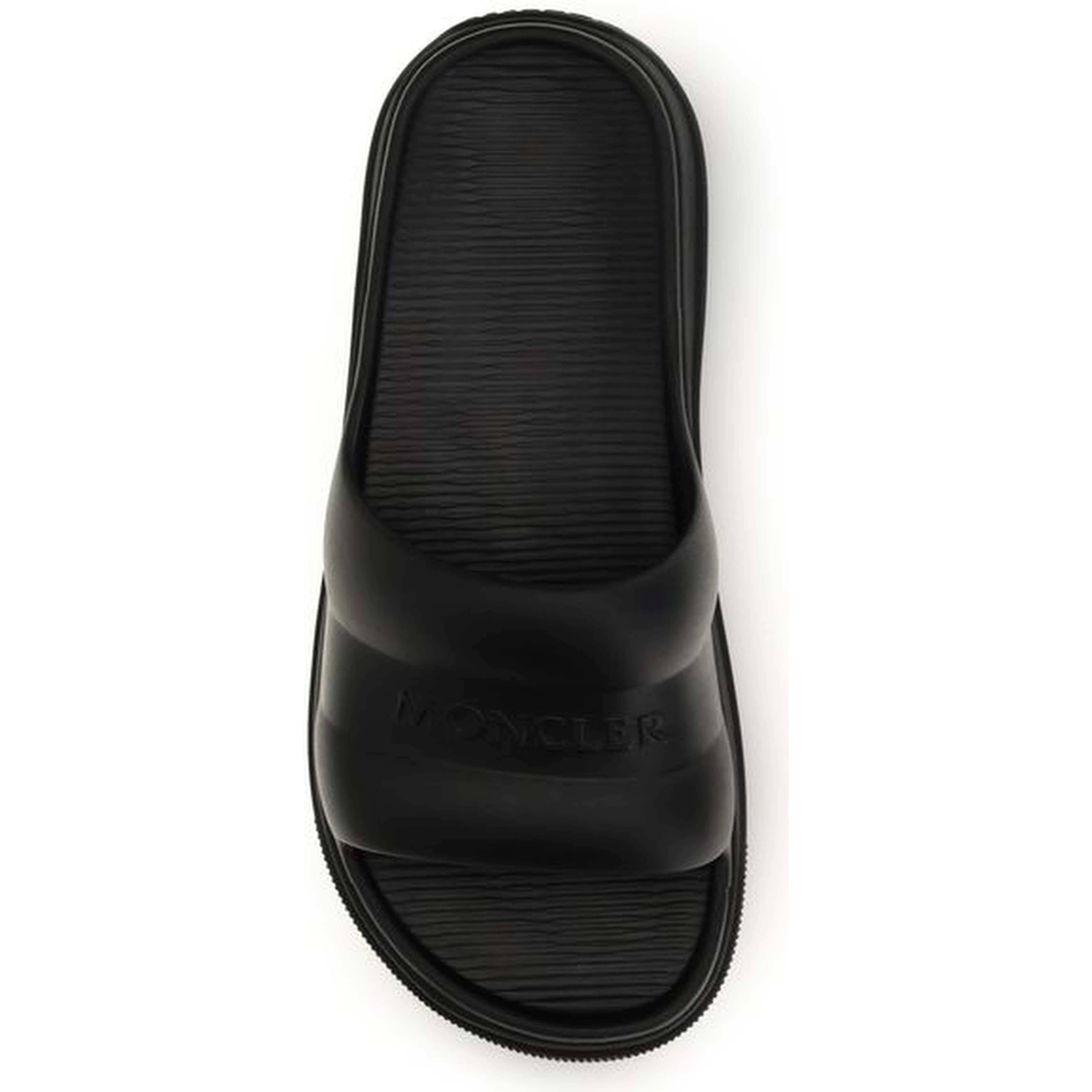 Black Rubber Sandals