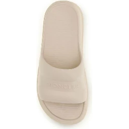 Beige Rubber Sandals