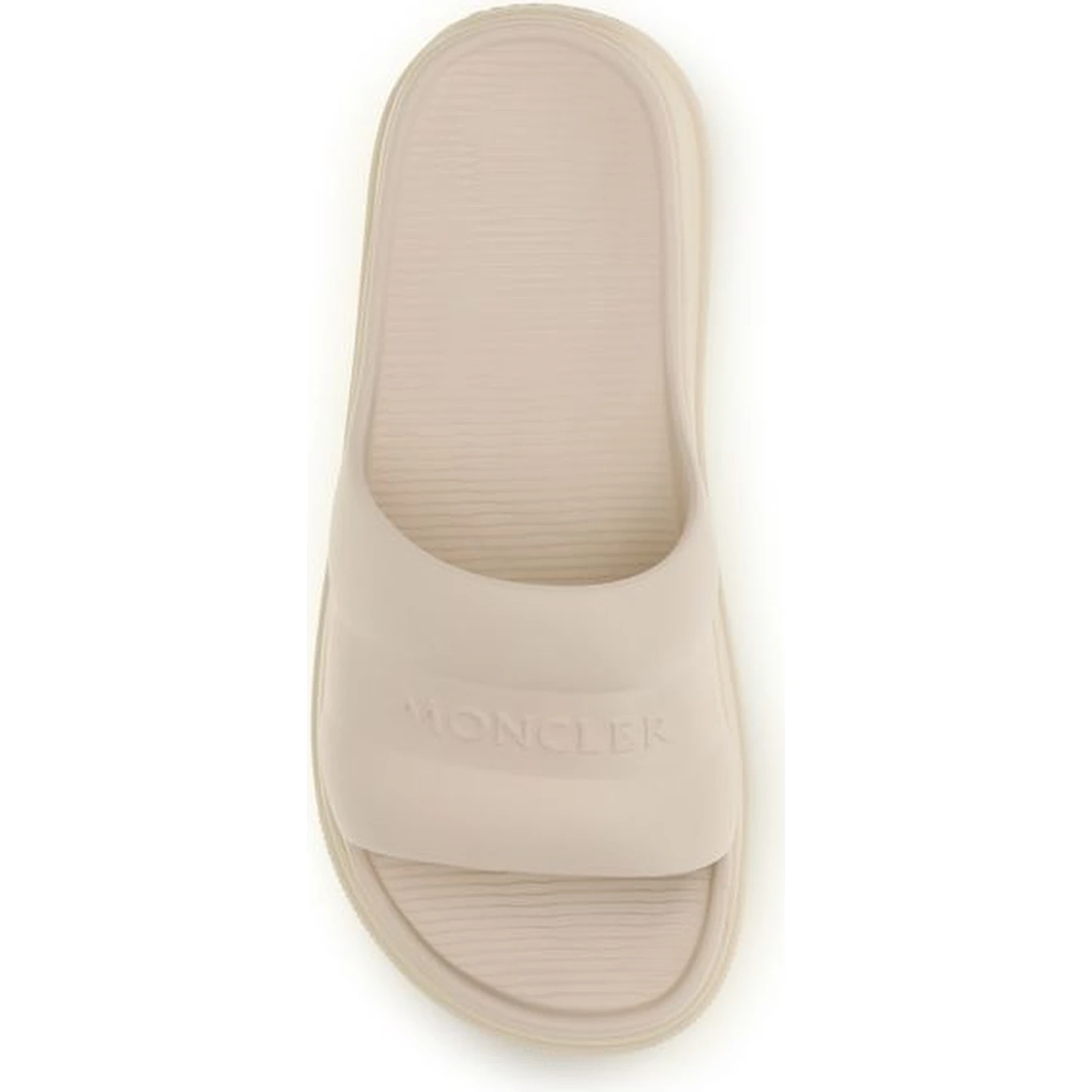 Beige Rubber Sandals